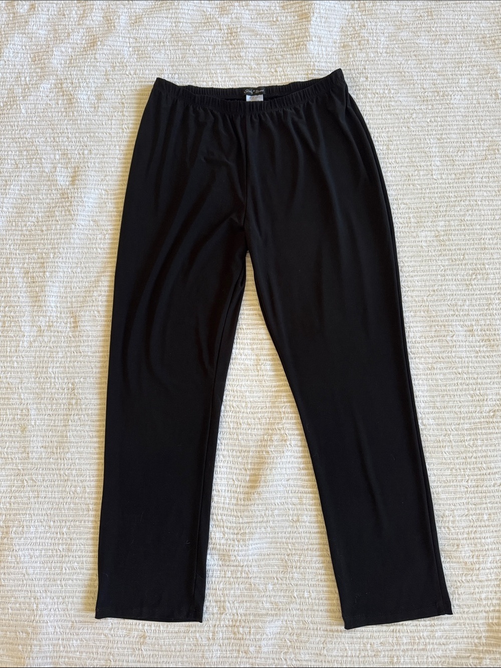 Slinky Brand Women’s Stretch Black Pants sz L